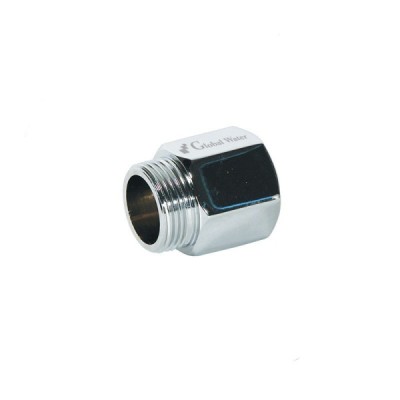 Chromowane przyłącze mosiężne 3/4" FT02