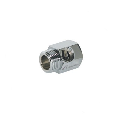 Chromowane przyłącze mosiężne 1/2" FT06