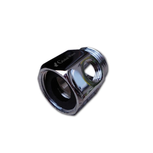 Chromowane przyłącze mosiężne 3/4" FT07