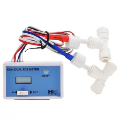 Miernik Dual TDS przepływowy do osmozy