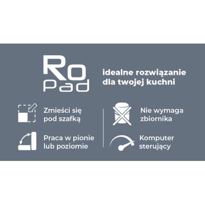 Filtr wody osmoza RO Pad