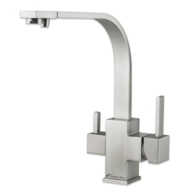 Bateria kuchenna Roma INOX - trójdrożna