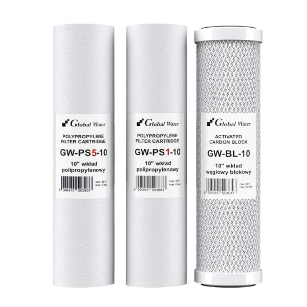Komplet wkładów GW-SET-GW3