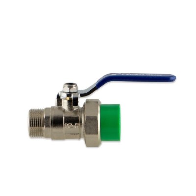 Zawór kulowy GZ 3/4" x PP 3/4" mosiężny
