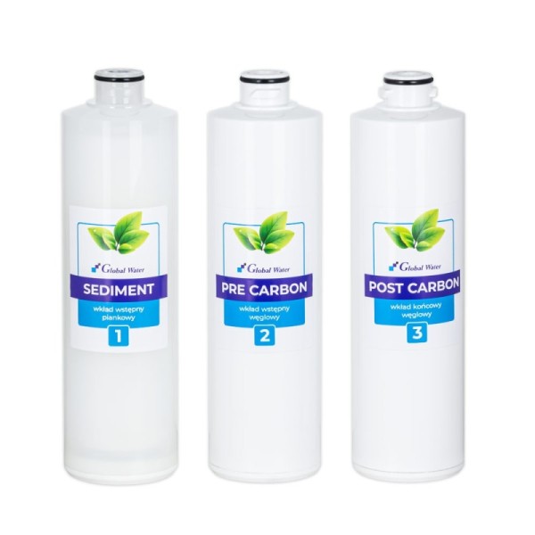 Komplet wkładów do filtra Neptune