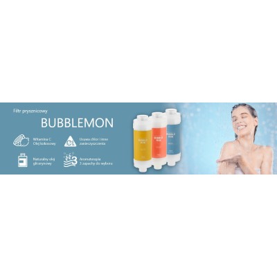 Zapachowy filtr prysznicowy BubbleMON