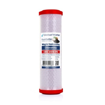Wkład węglowy usuwanie chloraminy CRC 2510-P5