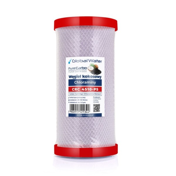 Wkład węglowy usuwanie chloraminy CRC 4510-P5