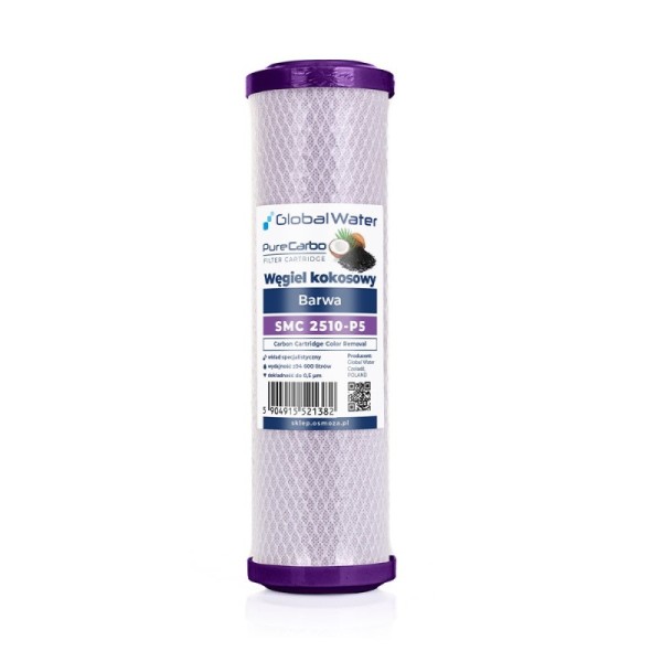 Wkład węglowy usuwanie barwy SMC 2510-P5