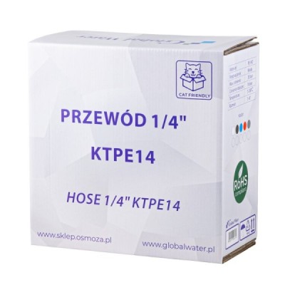 Przewód niebieski 1/4" GW-14-BE rolka 100 mb